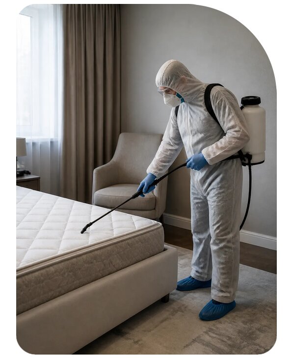 Обработка дома от клопов в Белове по цене от 6515 р. | Сенат-Блв