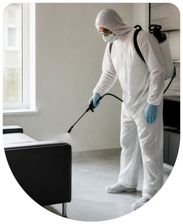 Услуги по дезинфекции помещений и объектов в Белове